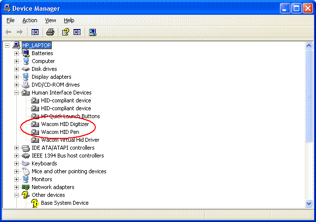Wacom Device Manager